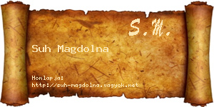 Suh Magdolna névjegykártya